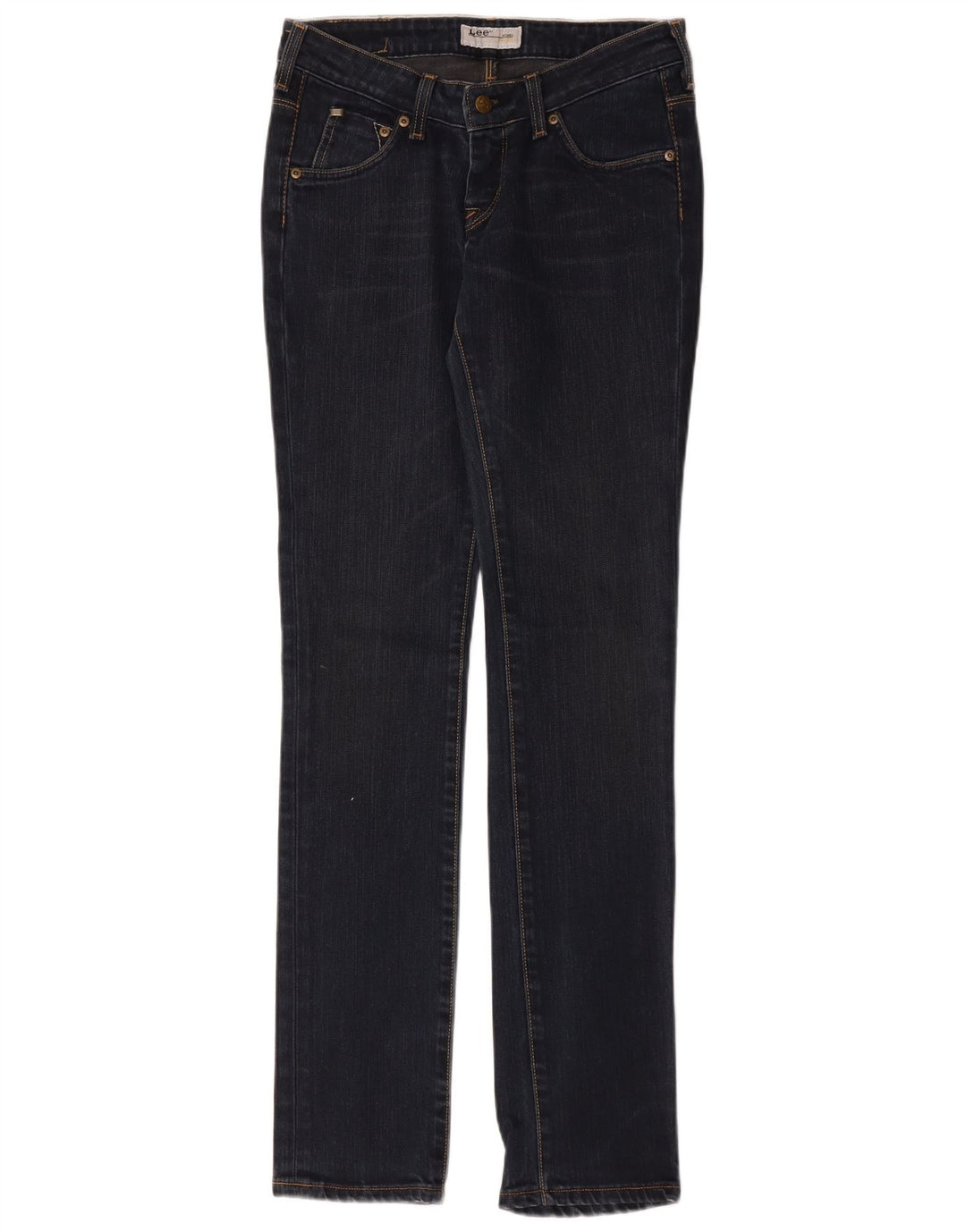 Lee Kvinder Norma Slim Jeans W27 L33 Marineblå Bomuld