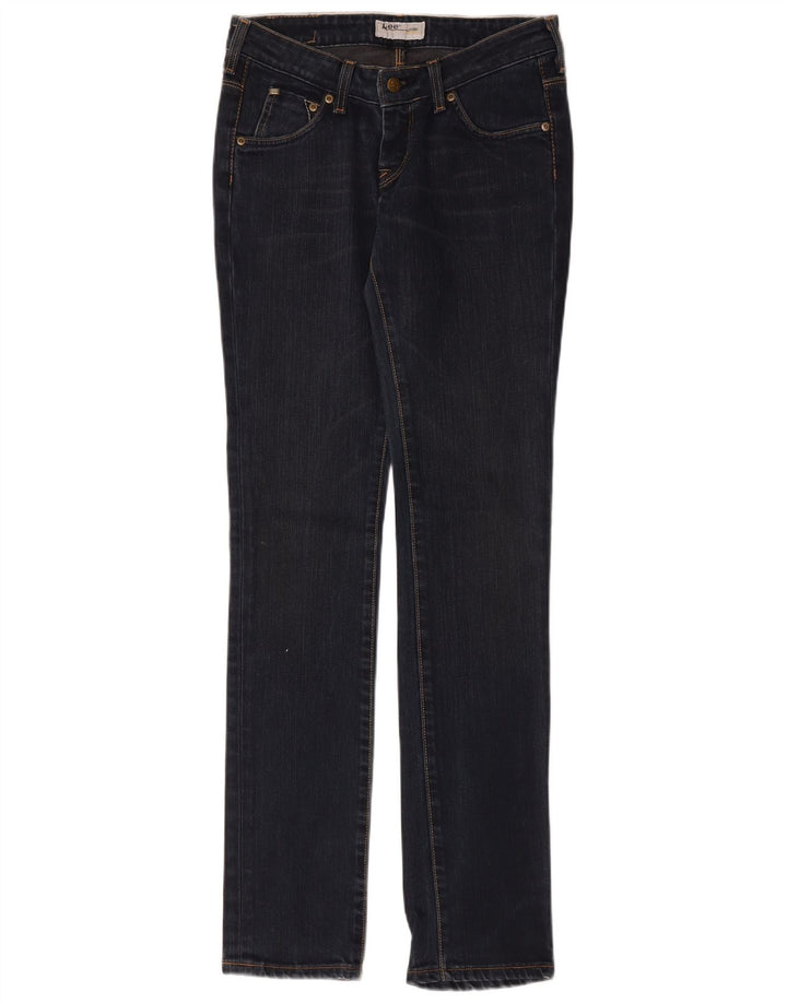 Lee Kvinder Norma Slim Jeans W27 L33 Marineblå Bomuld