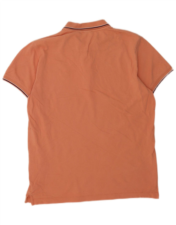 Diesel Herre Polo Shirt Large Orange