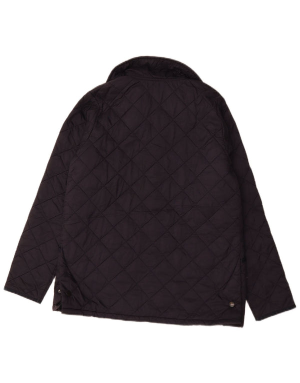Barbour Boys Quiltet jakke 12-13 år XL Marineblå