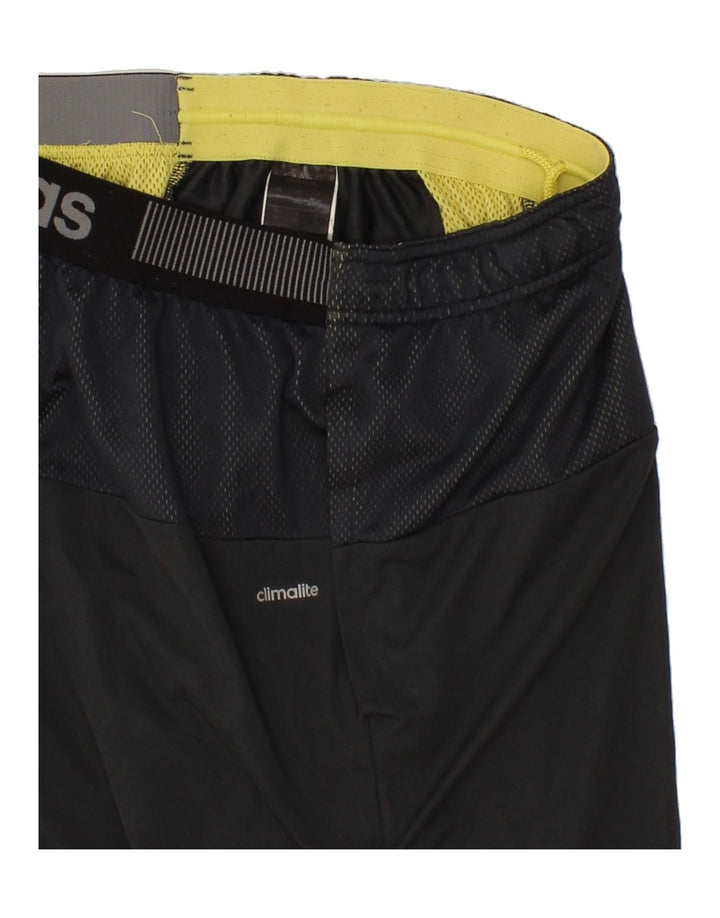 ADIDAS Mens Climalite Graphic Sport Shorts Medium  Grey Polyester Vintage Adidas and Second-Hand Adidas from Messina Hembry 