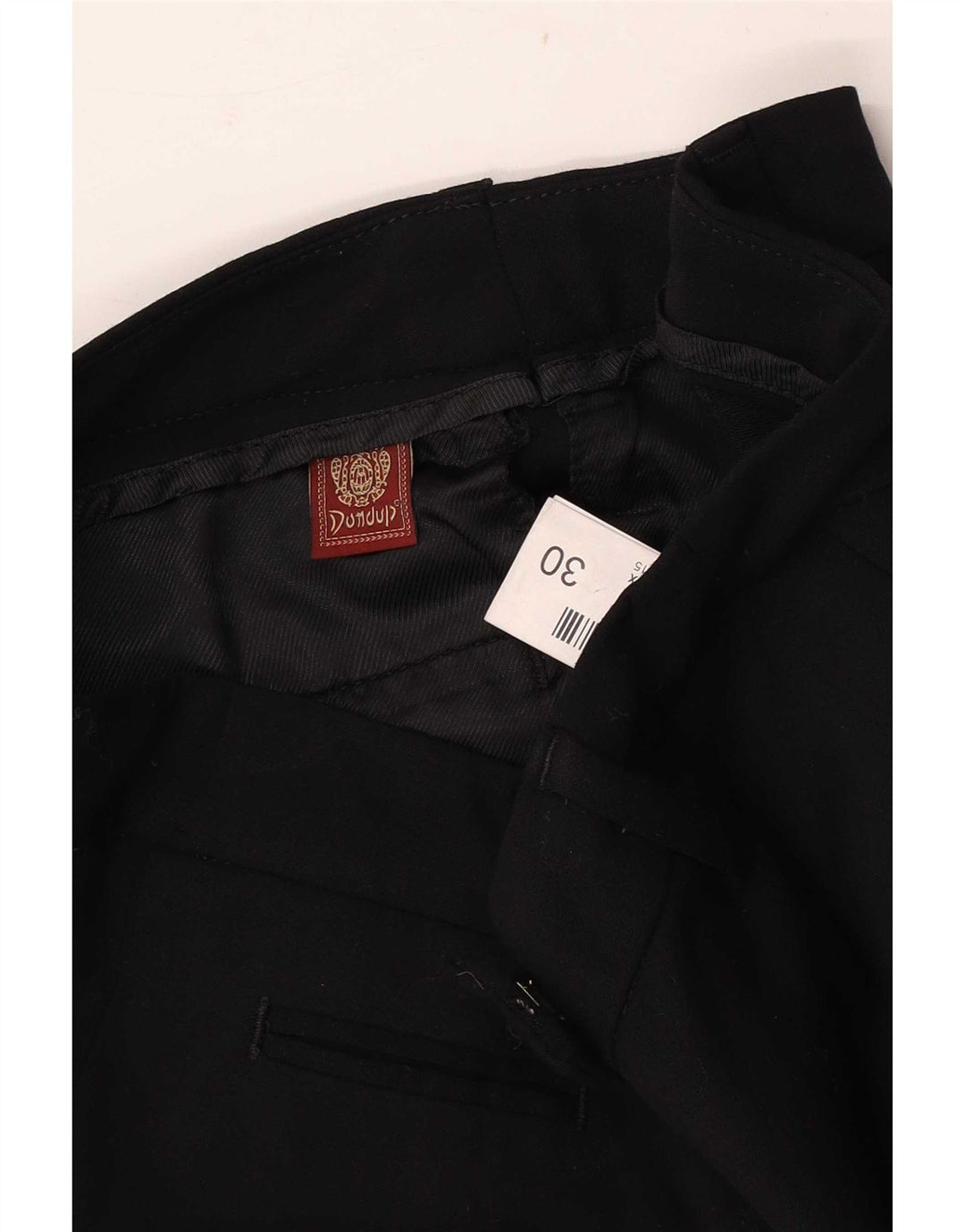 Dondup Dame Crop Suit Bukser W30 L24 Sort Viscose