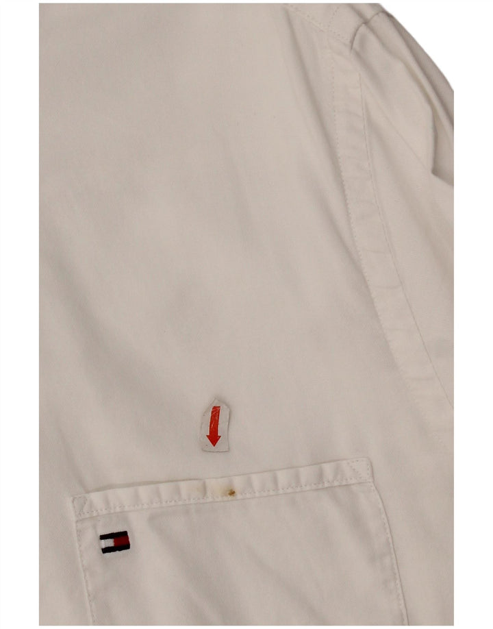 Tommy Hilfiger Herre Slim Fit skjorte Medium White