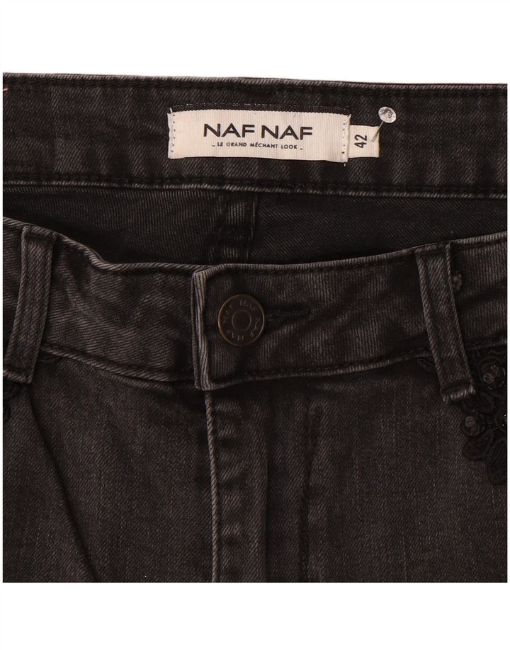 Naf Naf Dame Slim Jeans EU 42 Large W34 L28 Grå