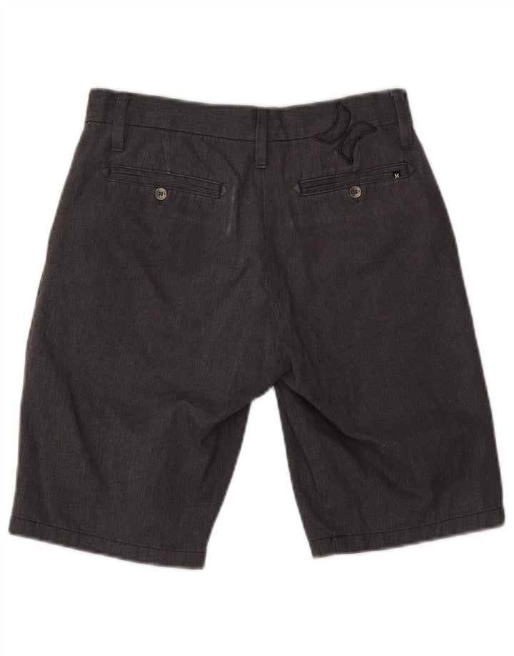 Hurley Herre Chino Shorts W26 XS Grå Bomuld