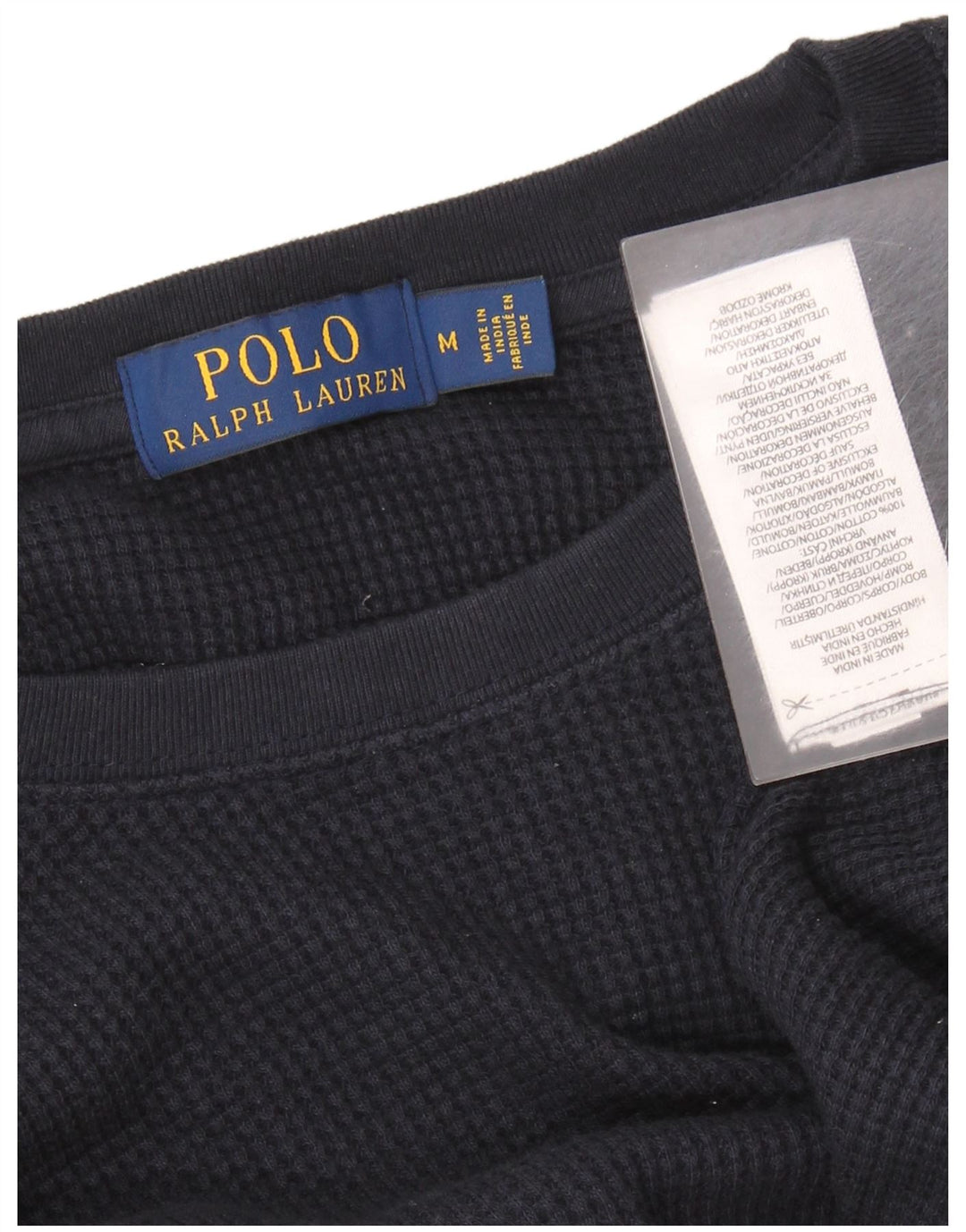 POLO RALPH LAUREN Herre Top Langærmet Medium Marineblå Bomuld