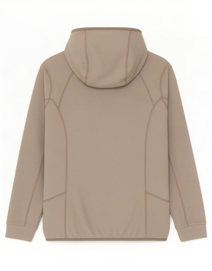 Sprayway dame fleecejakke med hætte UK 14 Stor hvid polyester