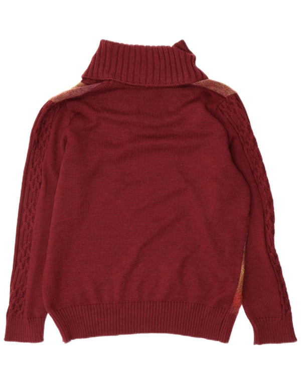 Rosanna Pellegrini Dame Rullehalstrøje IT 50 XL Burgundy