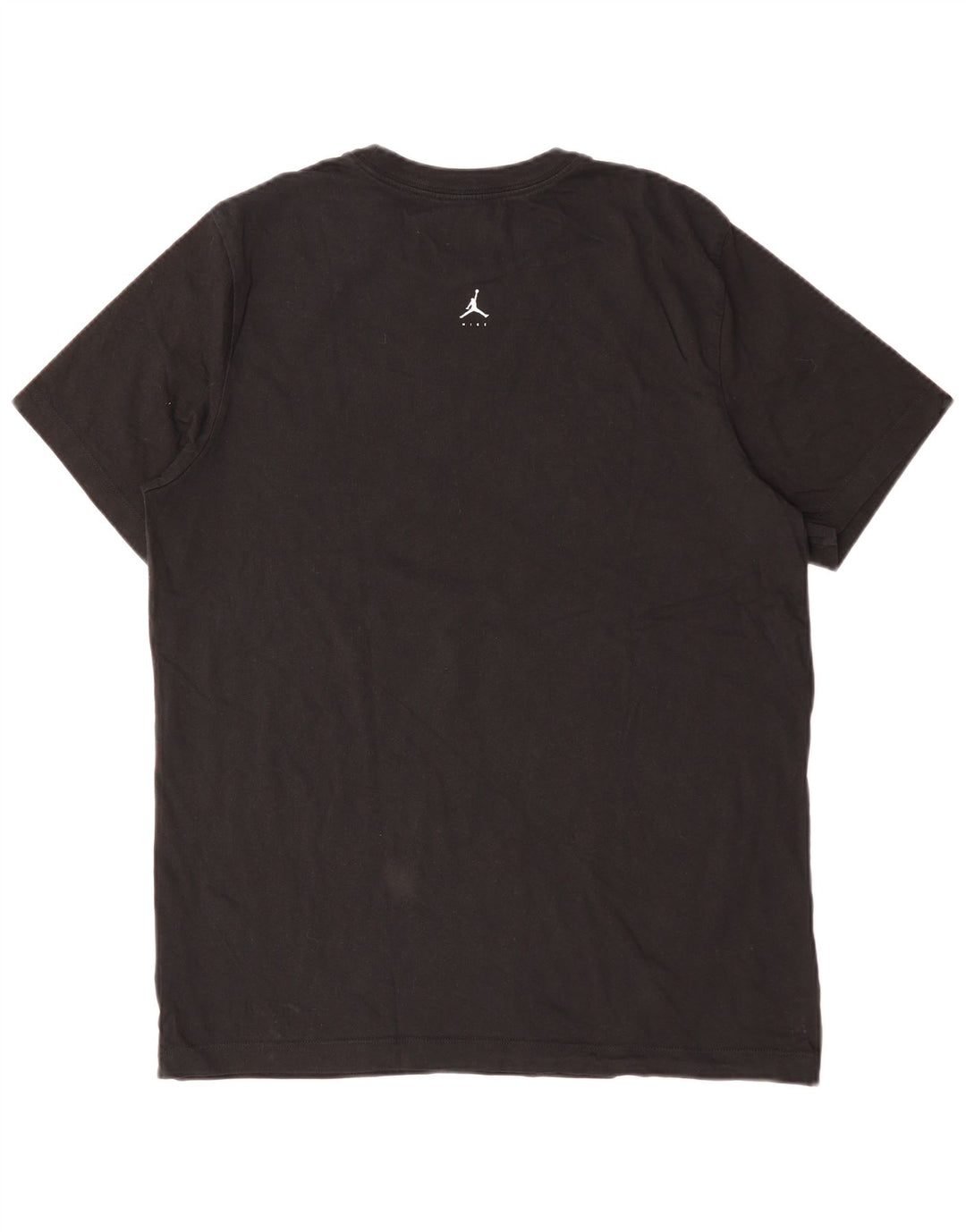 JORDAN Grafisk T-shirt top til mænd, stor sort bomuld