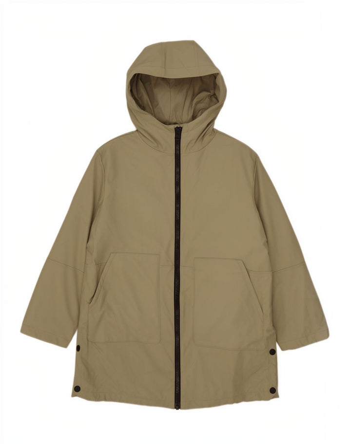 Zara Regnjakke med hætte til drenge 11-12 år Khaki Polyester