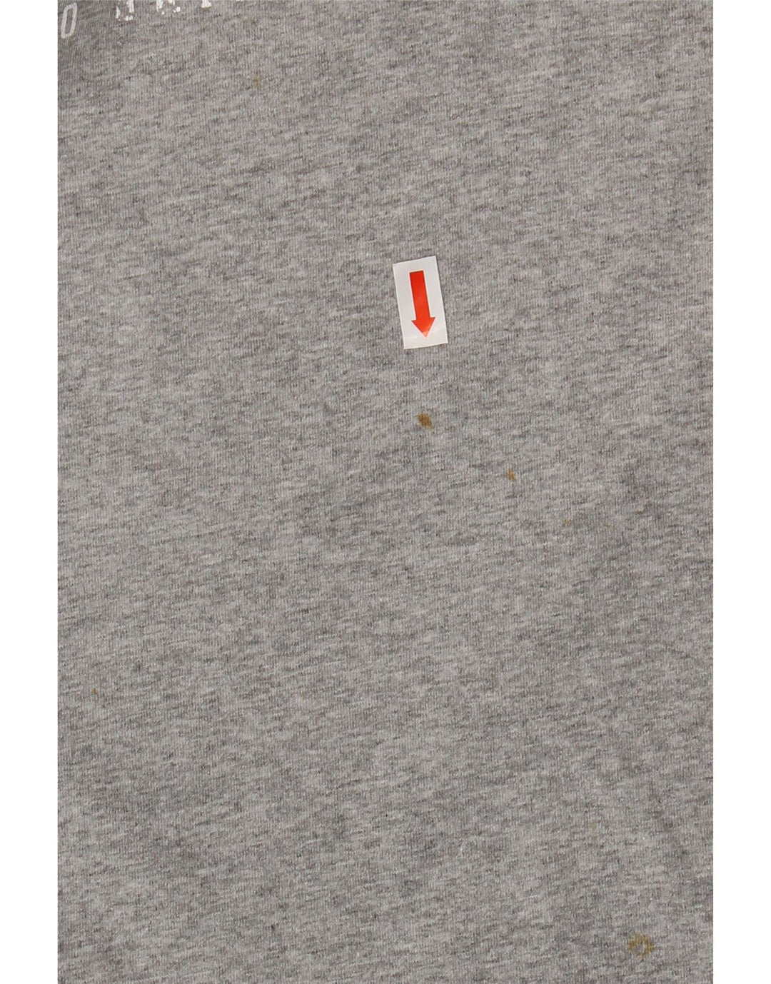 ADIDAS Grafisk T-shirt til mænd, lille grå bomuld