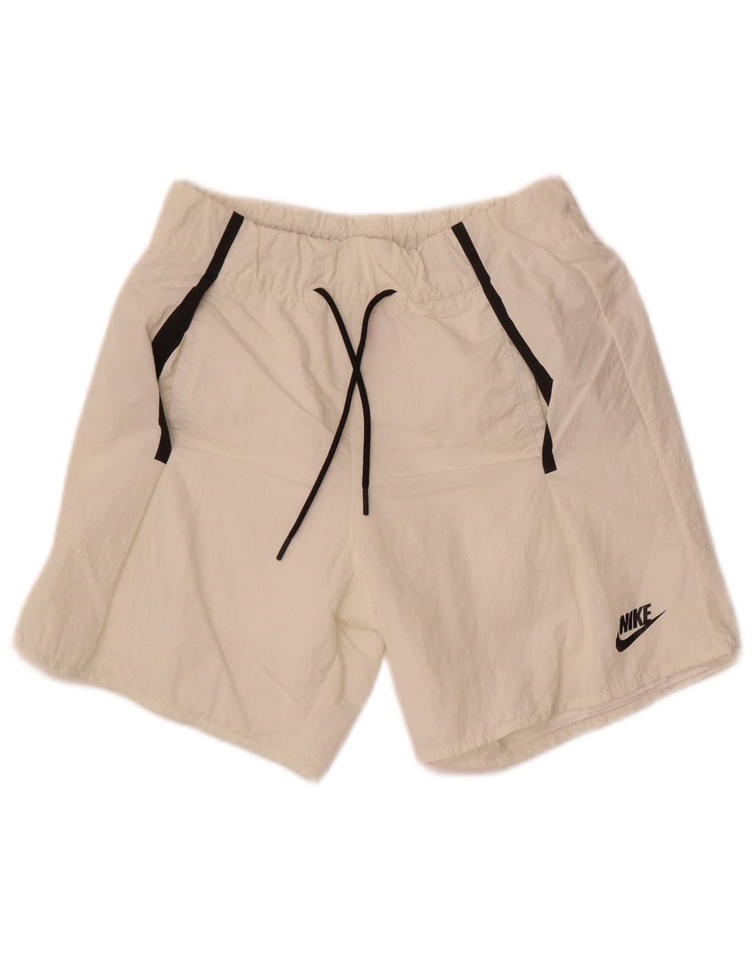 Nike Herre Sportshorts XS Hvid Nylon