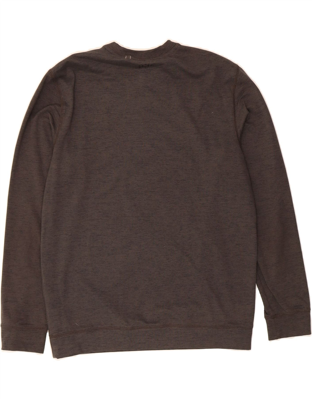 PUMA Mens Sweatshirt Jumper Medium Grey Flecked Polyester Vintage Puma and Second-Hand Puma from Messina Hembry 