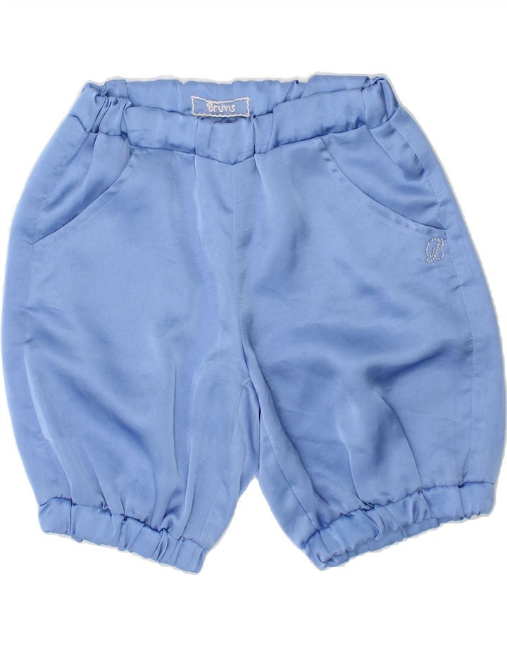 BRUMS Girls Bermuda Shorts 5-6 Years Blue Polyester Vintage Brums and Second-Hand Brums from Messina Hembry 