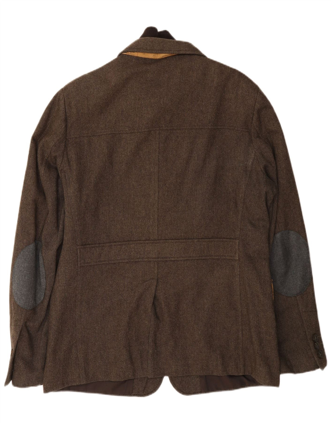 ALVIERO MARTINI Herre 3-knaps blazerjakke IT 52 XL Brun Uld
