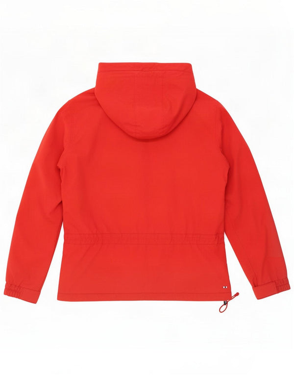Napapijri Boys Geographic Graphic Anorak Jacket 13-14 Years Rød Polyamid