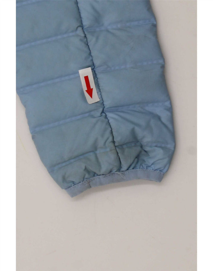 Adidas polstret damejakke UK 4/6 XS blå polyester
