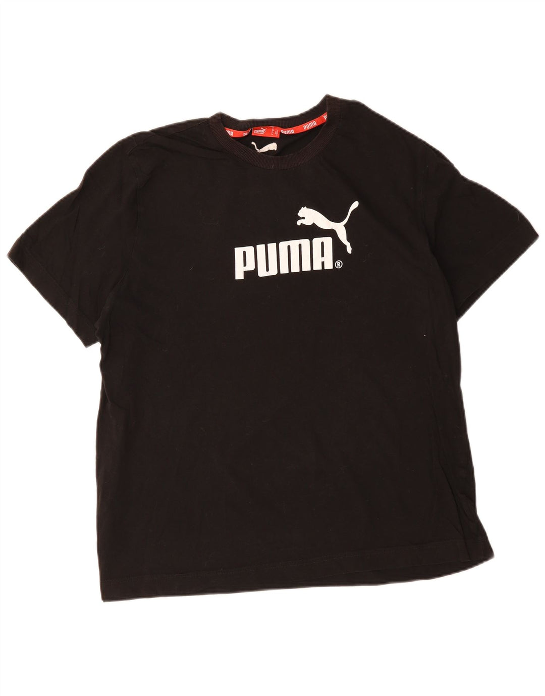 Puma Herre Grafisk T-Shirt Top XL Sort