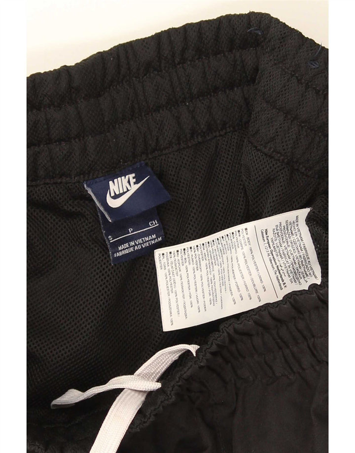 Nike Herre grafiske Bermuda-sportsshorts Små sorte polyester