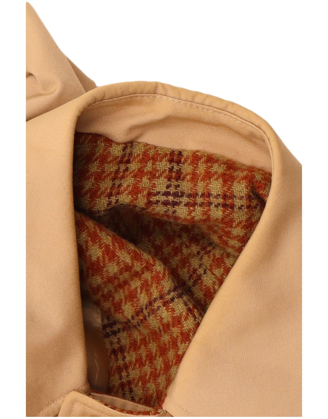 Vintage overfrakke til kvinder UK 12 Medium Beige