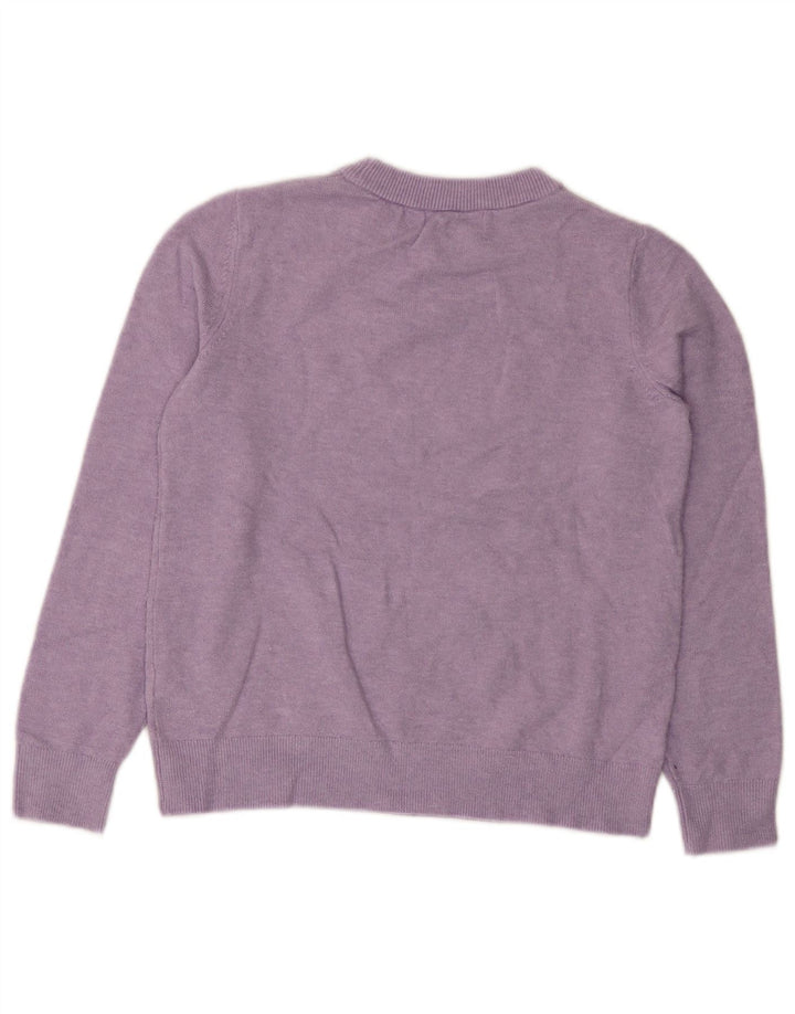 Marks & Spencer Dame sweater med rund hals DK 10 Lille lilla