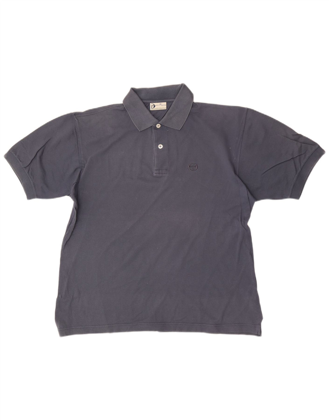 Sergio Tacchini Herre Polo Shirt Large Navy Blue