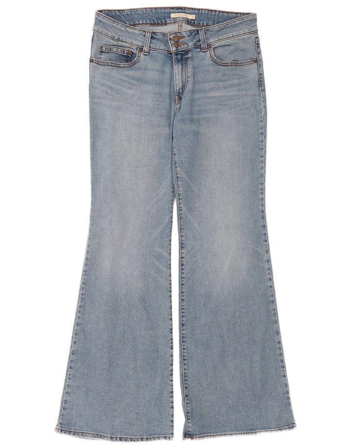 Levi's Dame Super Low Flared Jeans W31 L34 Blå Bomuld
