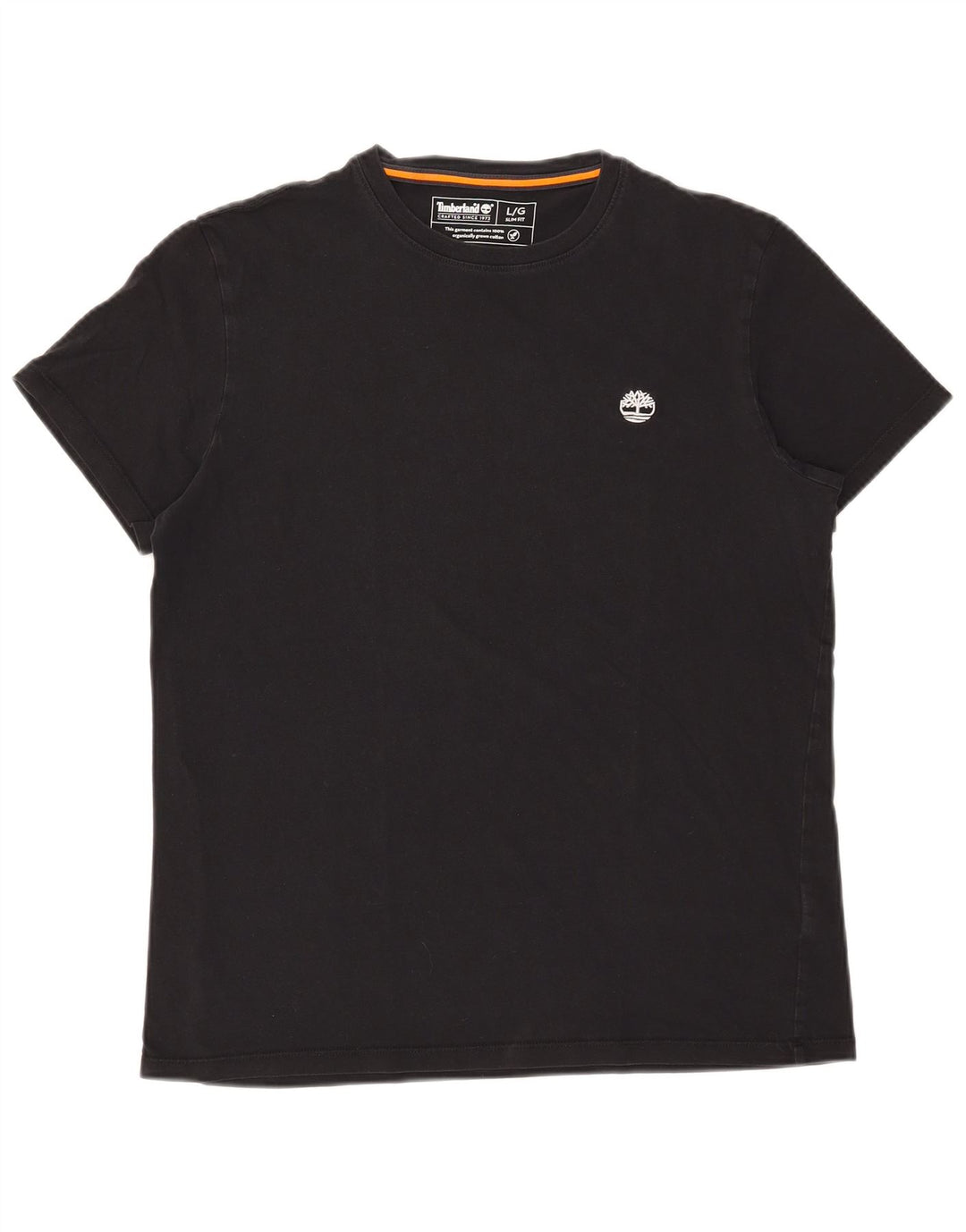 Timberland Herre Slim Fit T-Shirt Top Stor Sort