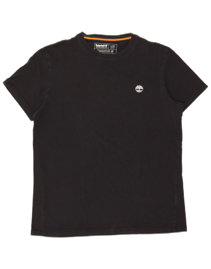 Timberland Herre Slim Fit T-Shirt Top Stor Sort