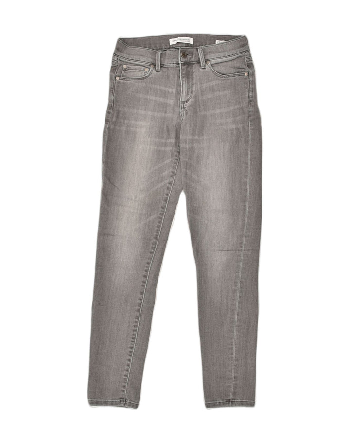 BANANA REPUBLIC Womens Skinny Jeans W25 L29 Grey Cotton | Vintage Banana Republic | Thrift | Second-Hand Banana Republic | Used Clothing | Messina Hembry 