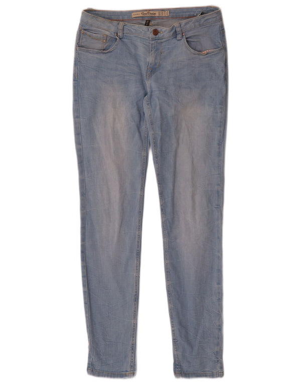 Zara Dame Trafaluc Slim Jeans EU 38 Small W28 L30 Blå Bomuld