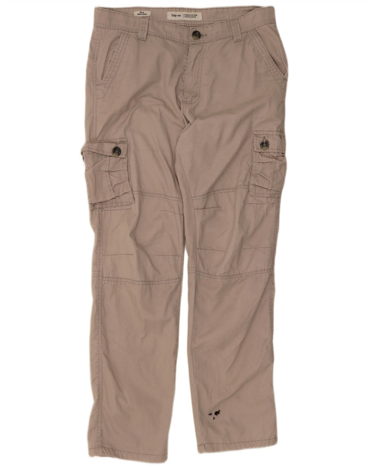 Gap Herre Straight Cargo Bukser W34 L31 Beige