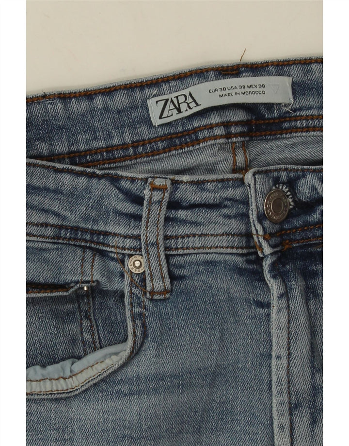 ZARA Slim Jeans til mænd EU 38 Small W30 L28 Blå