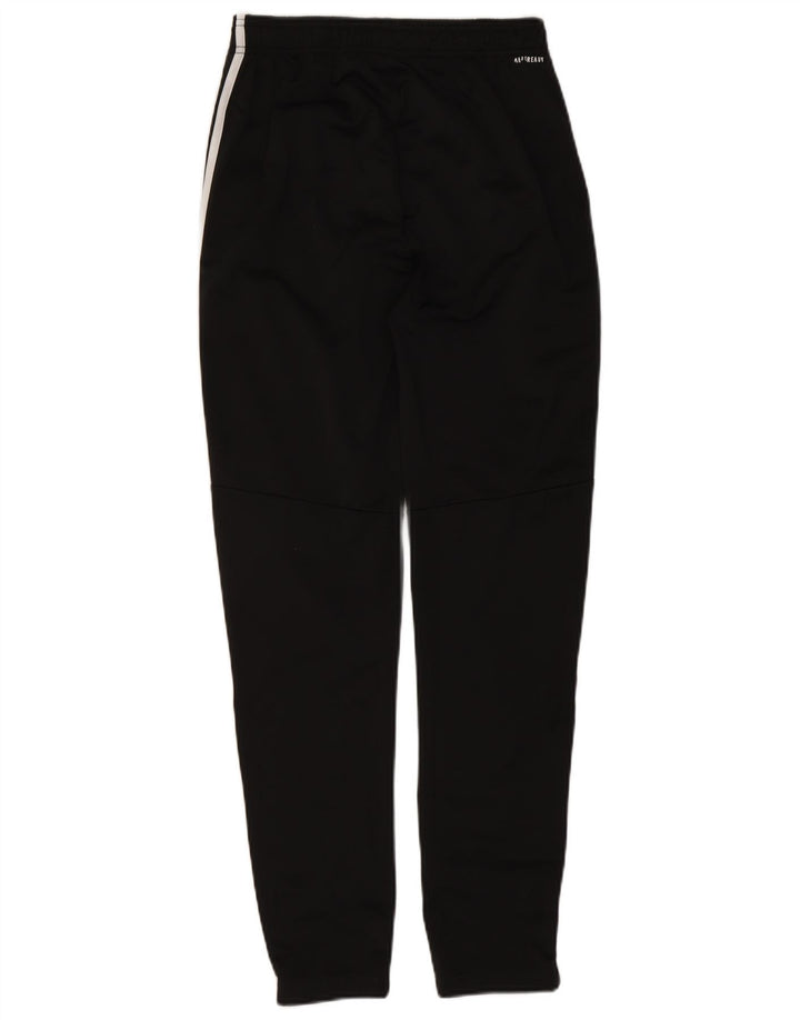Adidas Boys Aeroready Tracksuit Bukser 15-16 år Sort Polyester