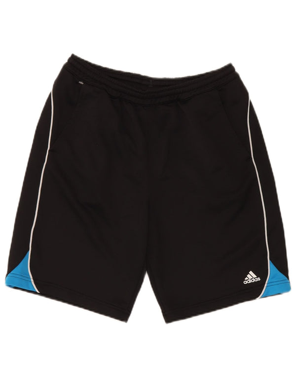 Adidas Boys Sports Shorts 15-16 år Sort Colourblock Polyester