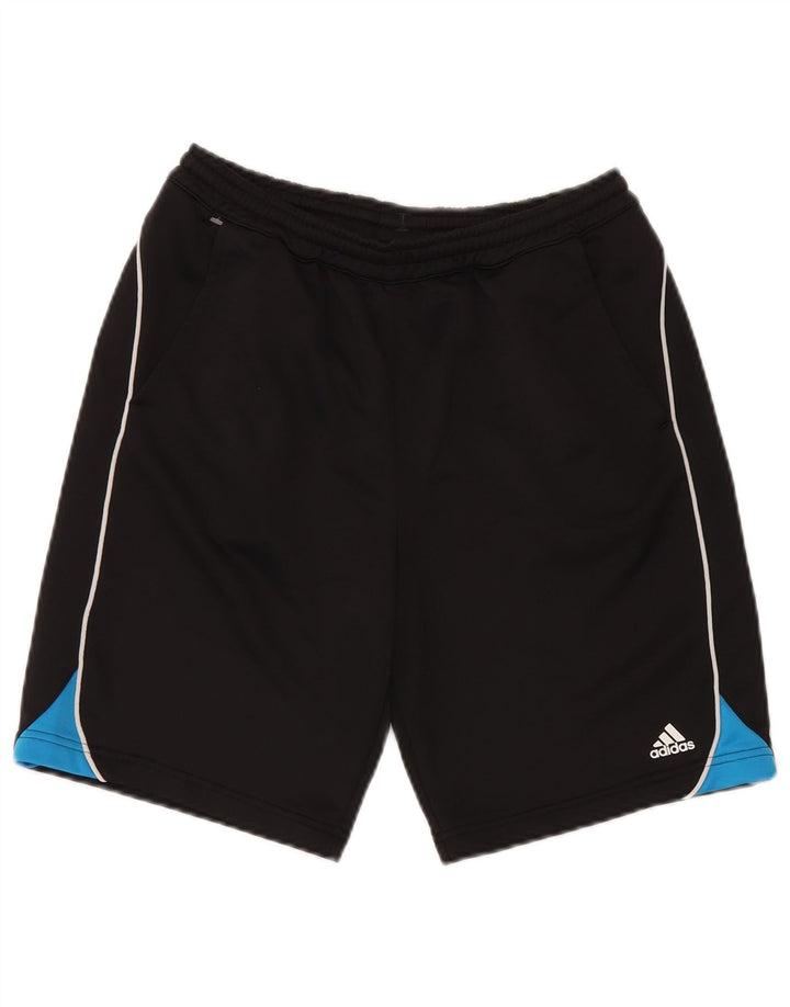Adidas Boys Sports Shorts 15-16 år Sort Colourblock Polyester
