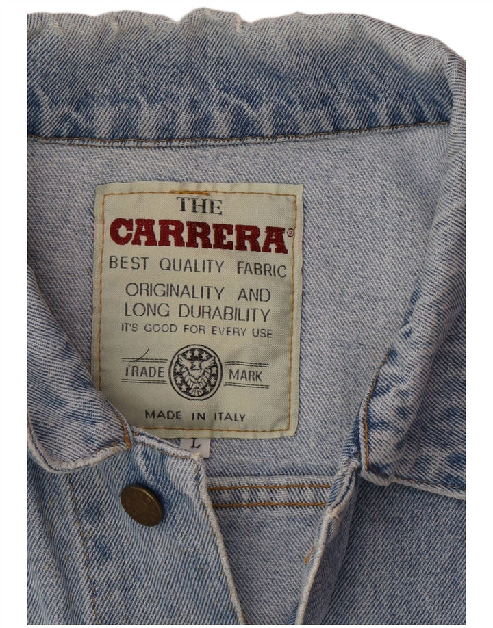 CARRERA Denimjakke til mænd UK 40 Large Blue