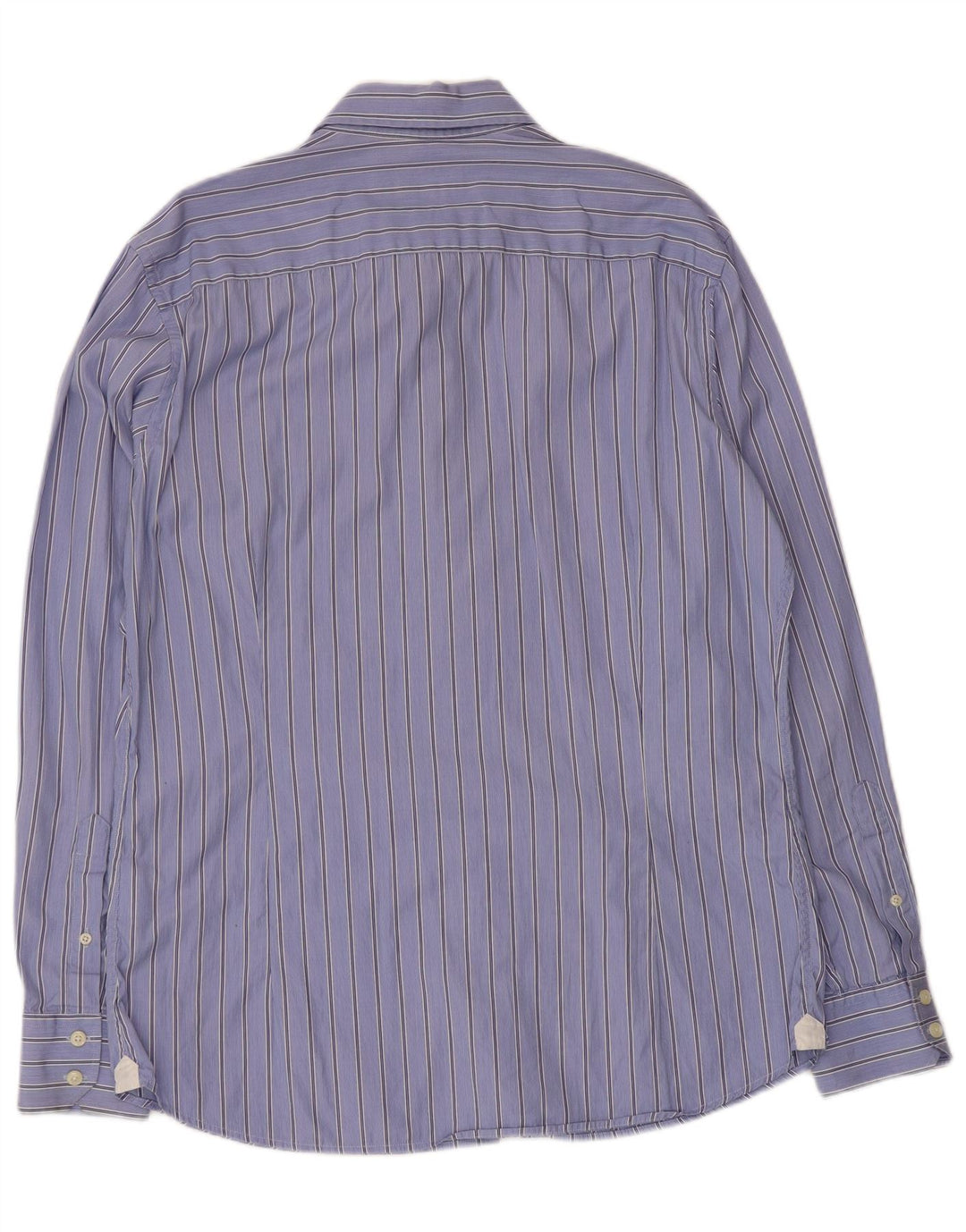 Hackett Herre Slim Fit skjorte Stor blå stribet bomuld