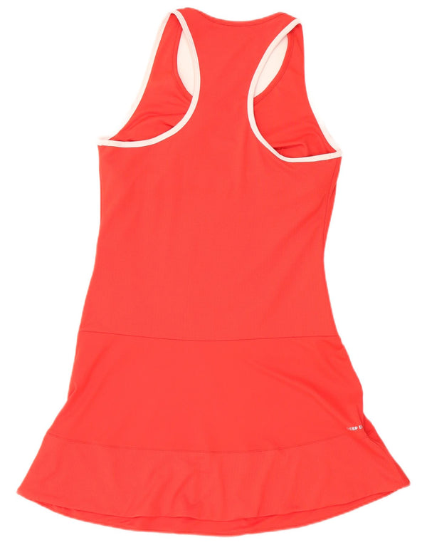 Lotto Dame Tennis Dress UK 12 Medium Rød Polyester