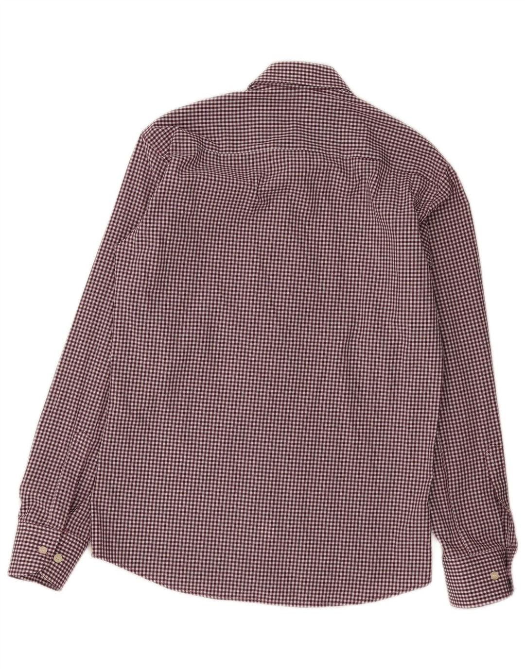 Gant Herreskjorte Stor Burgundy Gingham