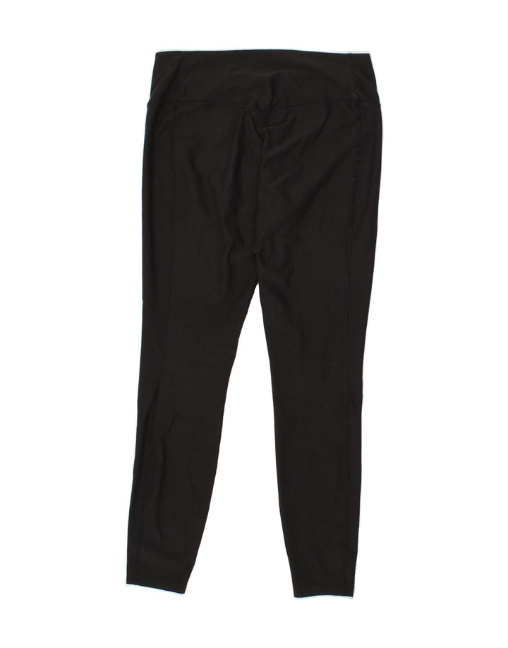 NIKE Womens Dri Fit Leggings UK 14 Medium  Black Vintage Nike and Second-Hand Nike from Messina Hembry 