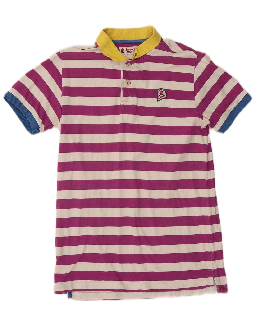 Invicta herre poloshirt lille lilla stribet