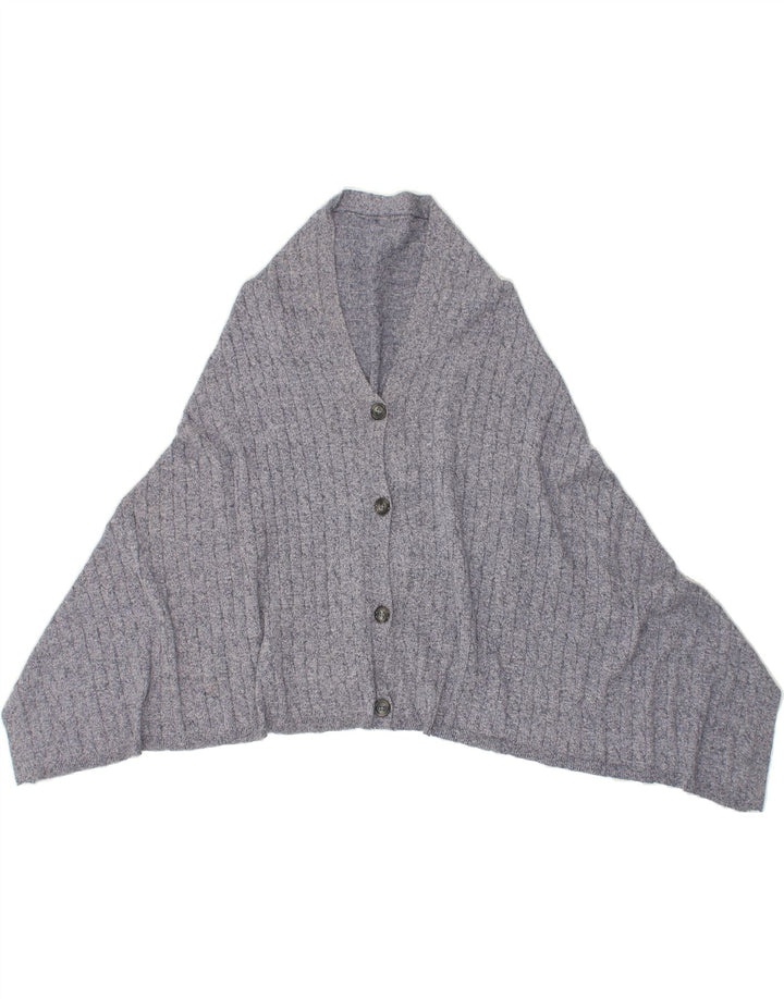 ORVIS Womens Poncho Cardigan Sweater One Size Blue Cotton Vintage Orvis and Second-Hand Orvis from Messina Hembry 