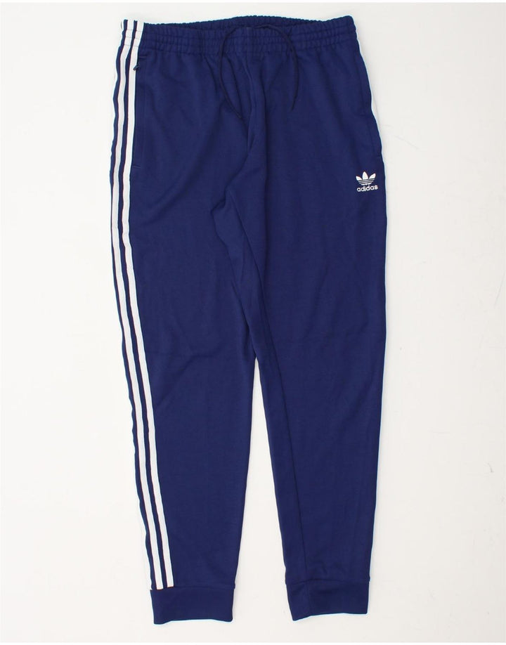 ADIDAS Træningsdragt til mænd Joggers Large Navy Blue Polyester