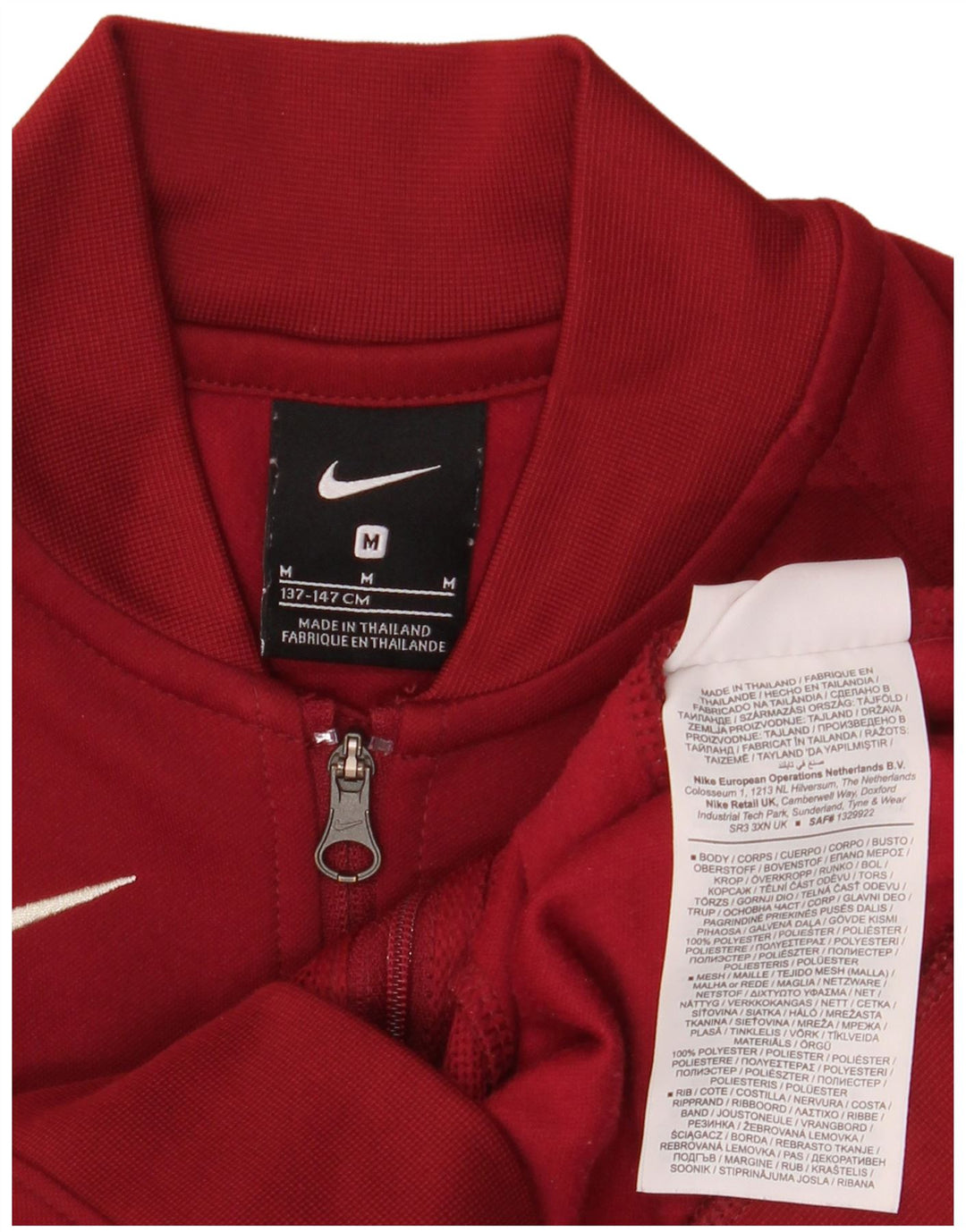 Nike Boys Liverpool træningsdragt topjakke 10-11 år Medium rødbrun