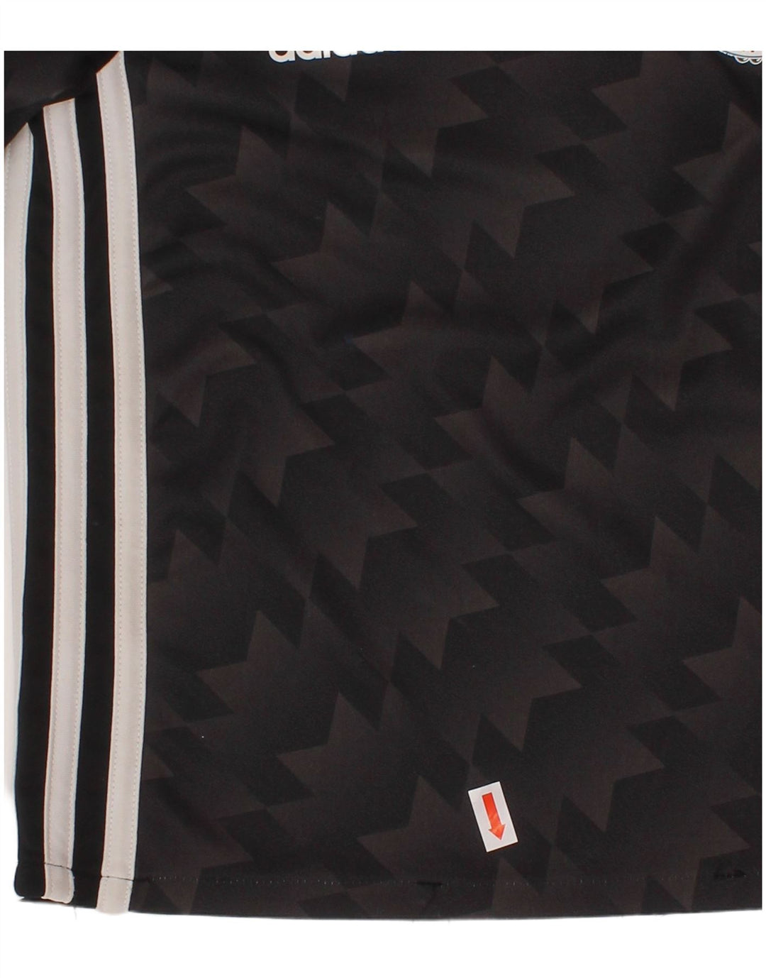 ADIDAS Boys Manchester United Grafisk T-Shirt Top 4-5 år Sort