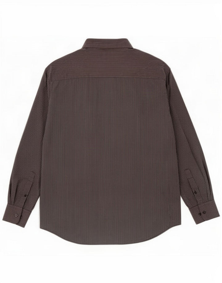 Calvin Klein Herreskjorte XL Grå Stribet