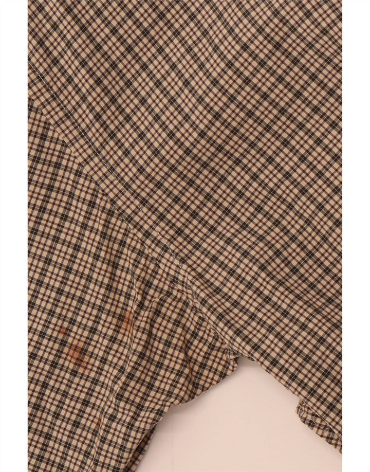 EDDIE BAUER Herreskjorte Medium brun ternet bomuld