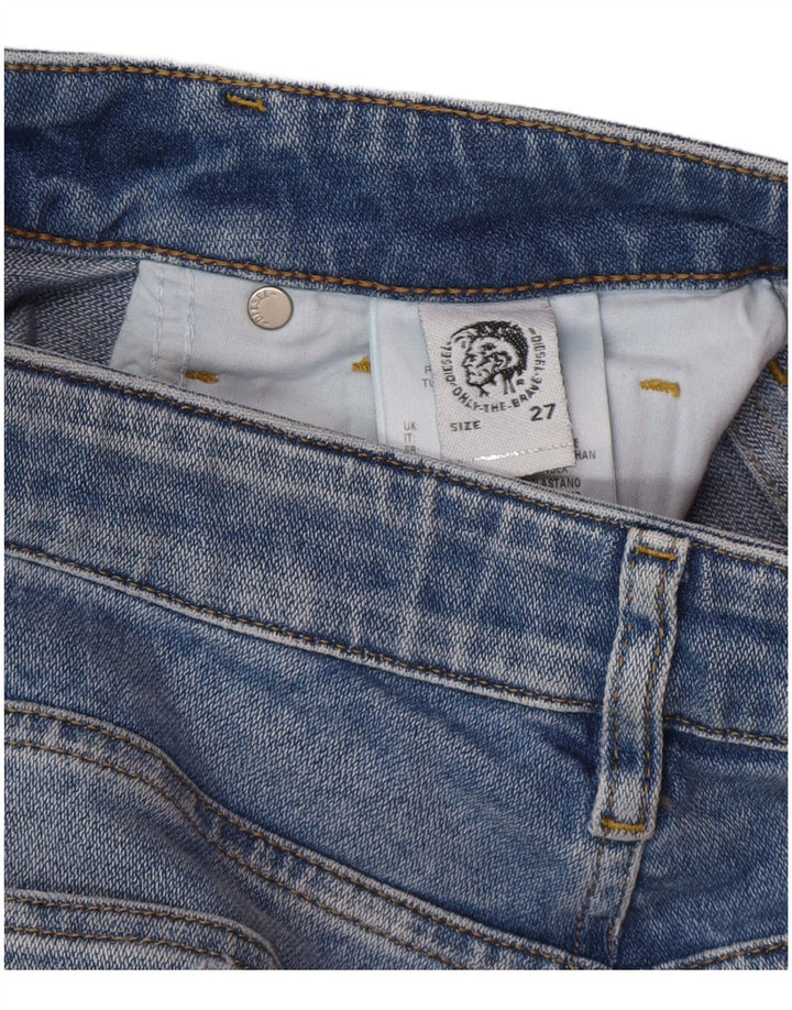 Diesel Herre Slim Jeans W27 L32 Blå Bomuld
