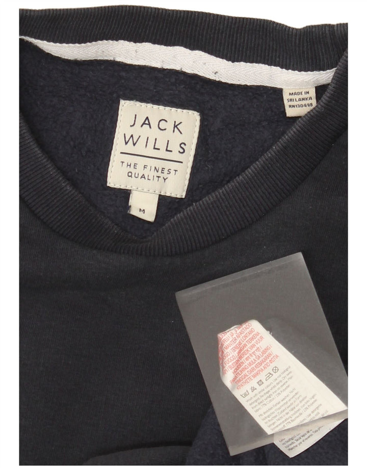 JACK WILLS Herre Sweatshirt Jumper Medium Navyblå Bomuld
